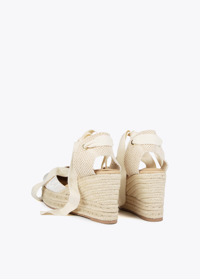 Lola Casademunt Cuña En Efecto Fibra Natural