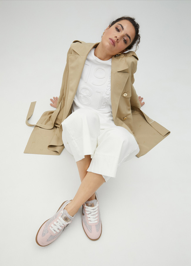 Lola Casademunt Deportiva Tricolor Estampado Cebra