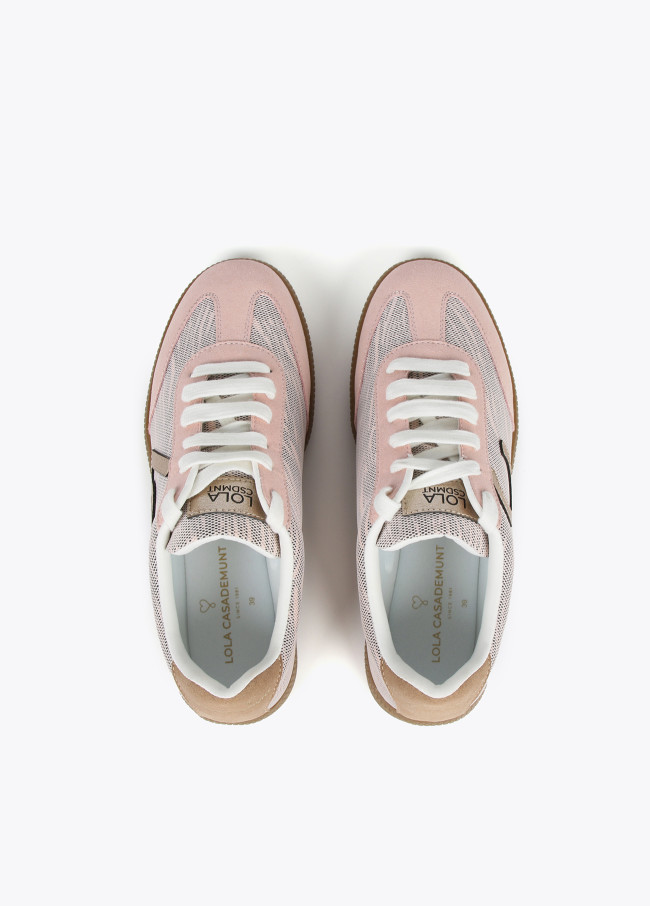 Lola Casademunt Deportiva Tricolor Estampado Cebra