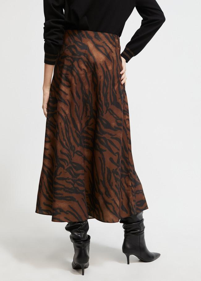 Lola Casademunt Falda Estampado Animal