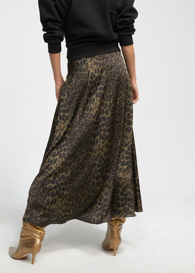 Lola Casademunt Falda Estampado Animal Print