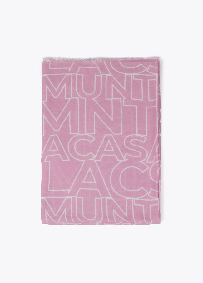 Lola Casademunt Fular Monograma