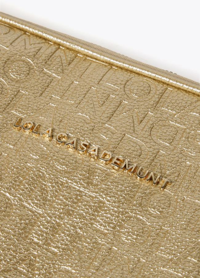 Lola Casademunt Funda Ordenador Dorada