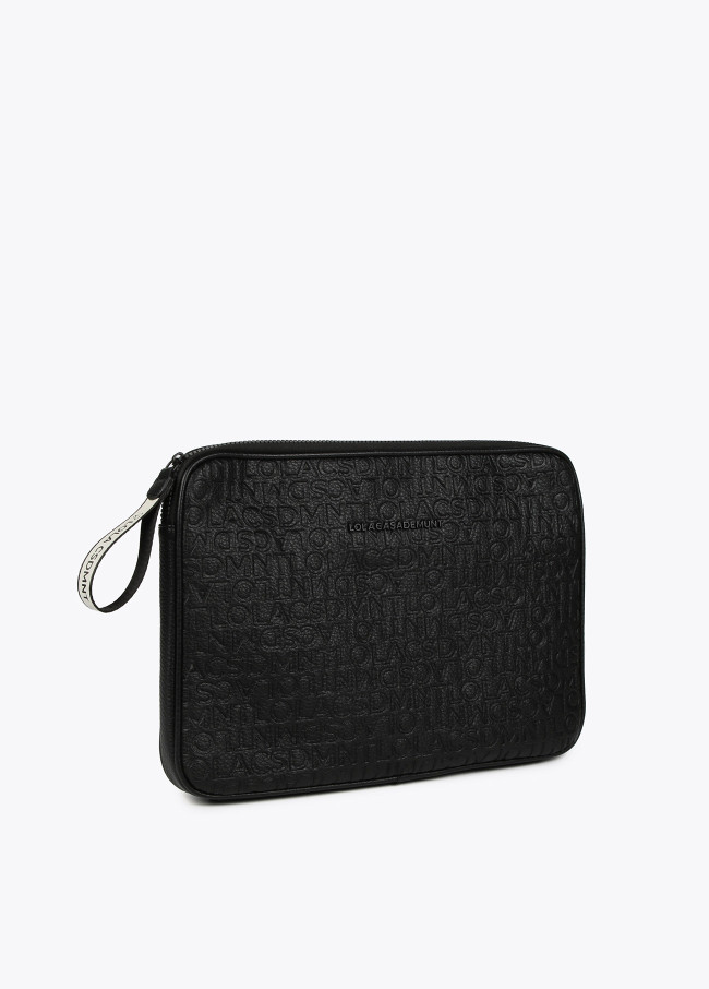 lola casademunt Funda ordenador monograma