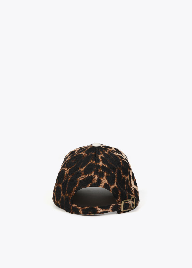 Lola Casademunt Gorra Animal Print