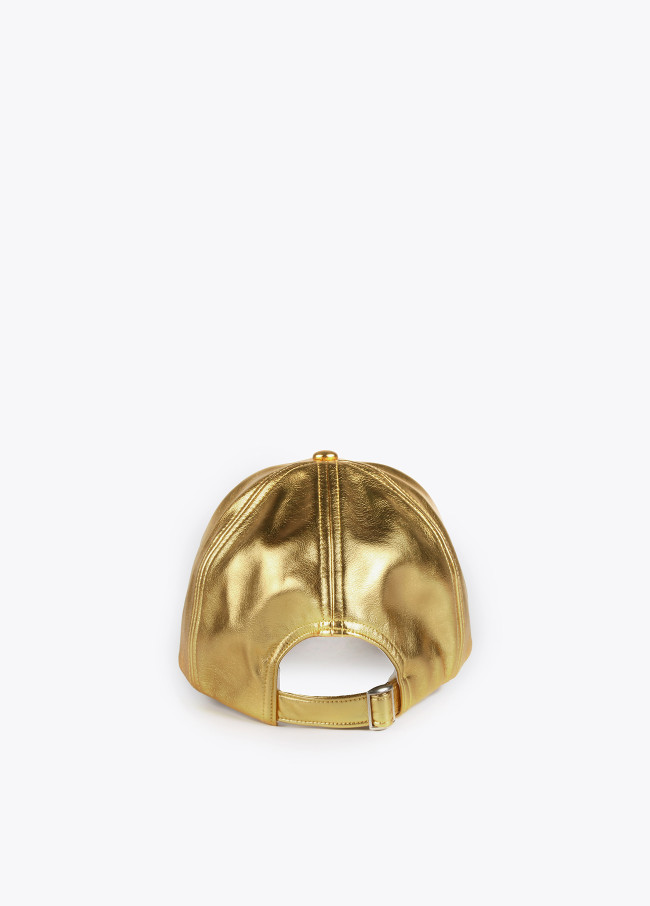 Lola Casademunt Gorra Metalizada
