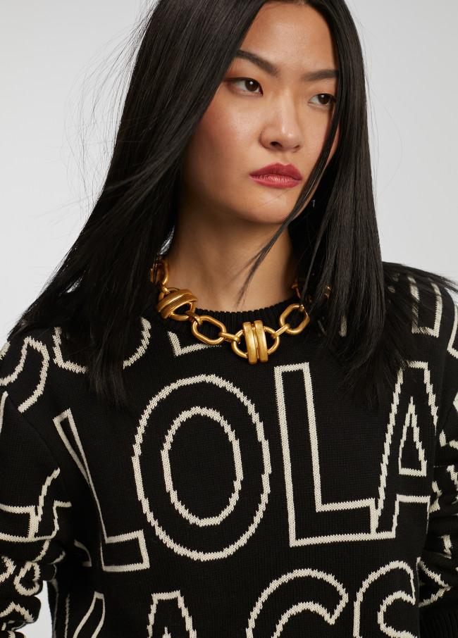 Lola Casademunt Jersey De Punto Letras