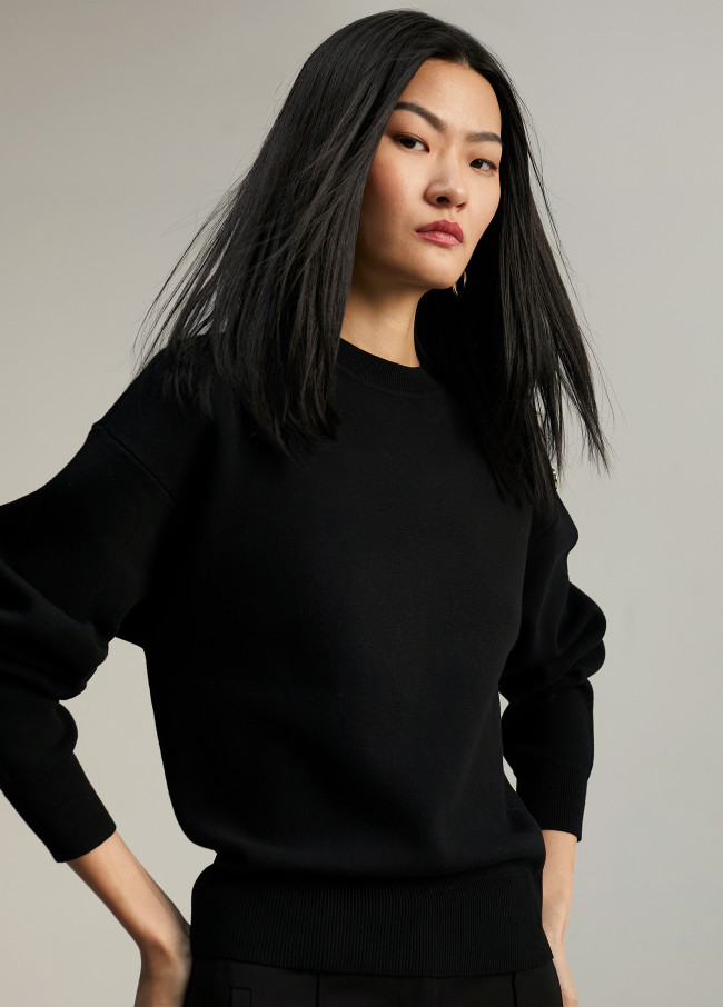 Lola Casademunt Jersey Detalle Botones