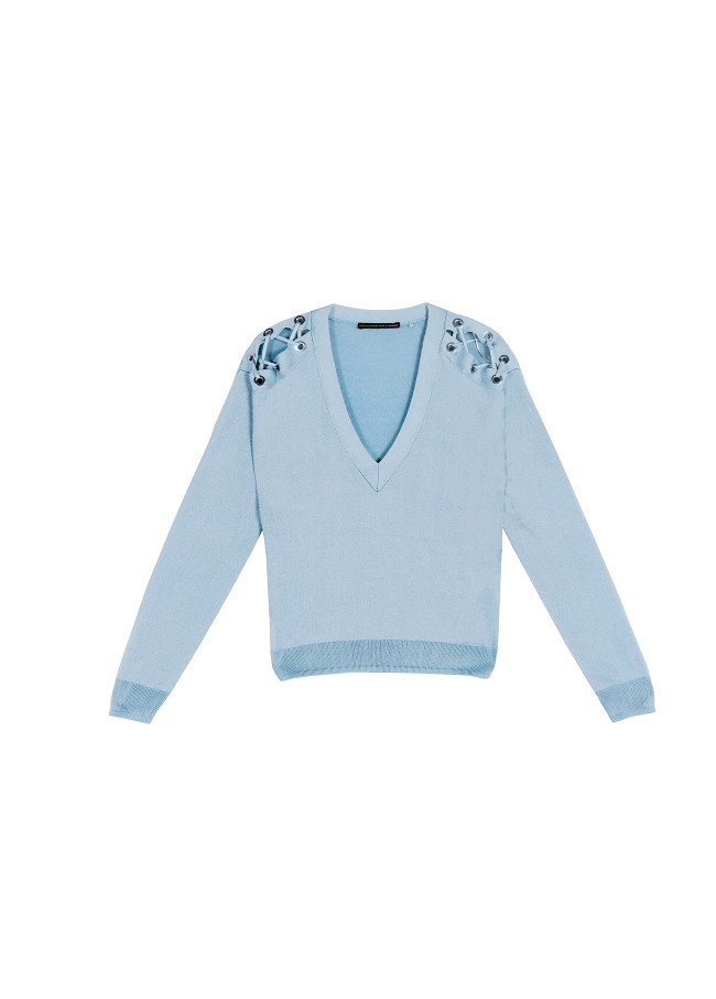 Lola Casademunt Jersey Detalle Hombro