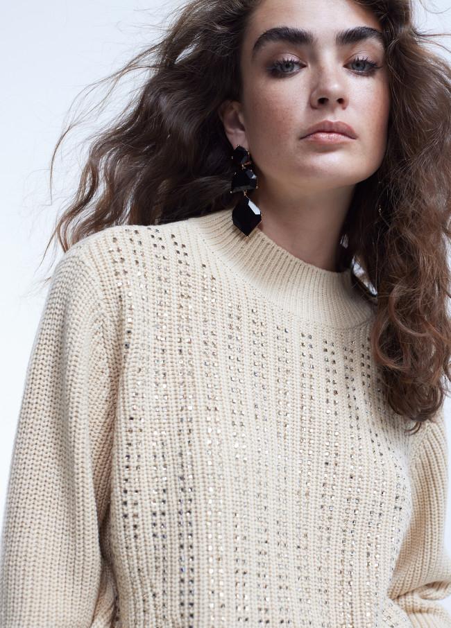 Lola Casademunt Jersey Detalle Strass