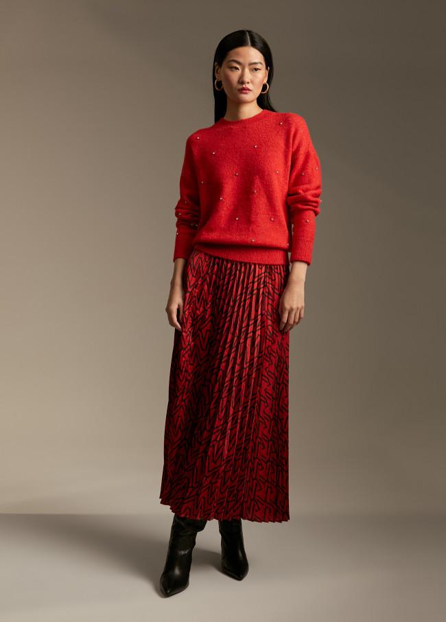 Lola Casademunt Jersey Detalles Cristal