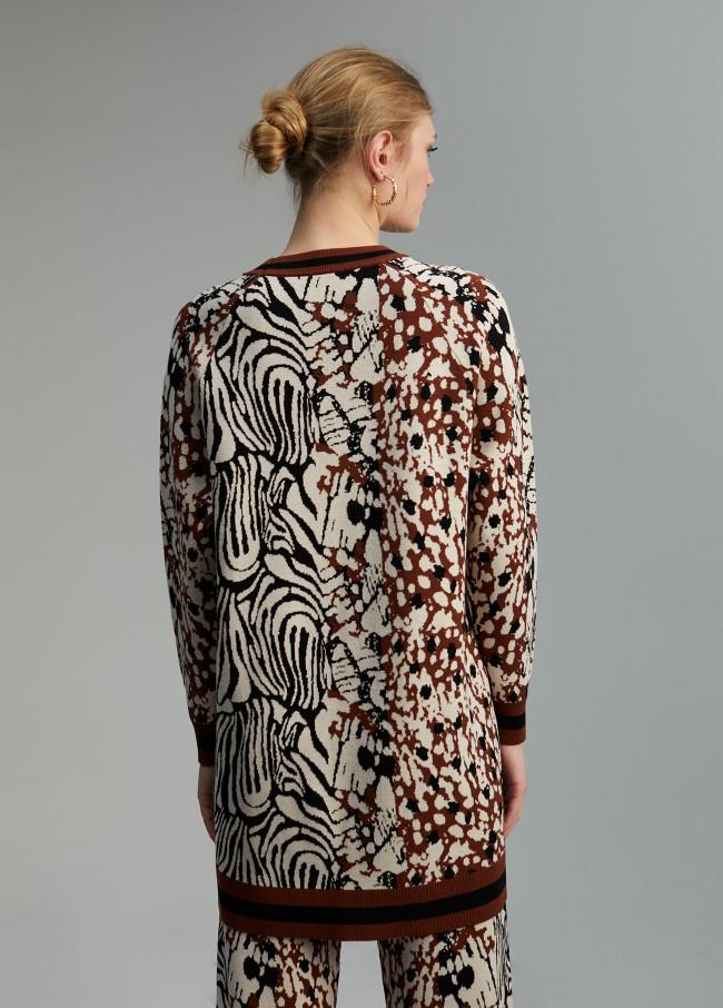 Lola Casademunt Jersey Punto Estampado