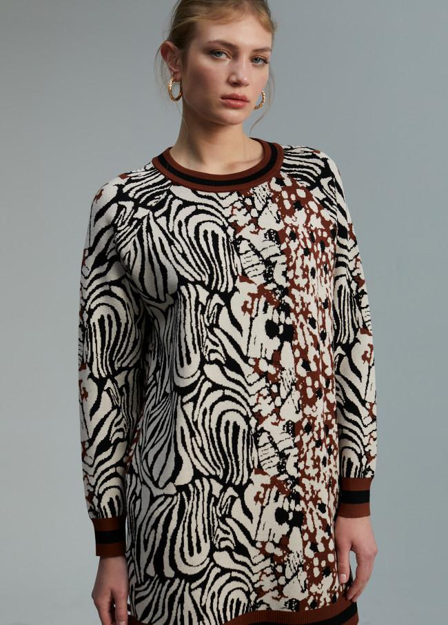 lola casademunt Jersey punto estampado