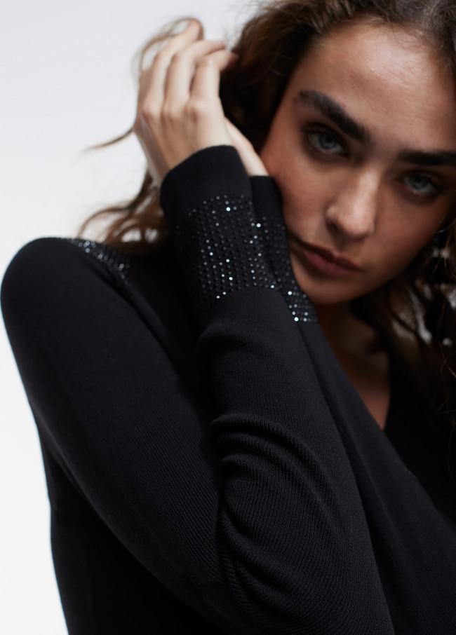 Lola Casademunt Jersey Punto Strass