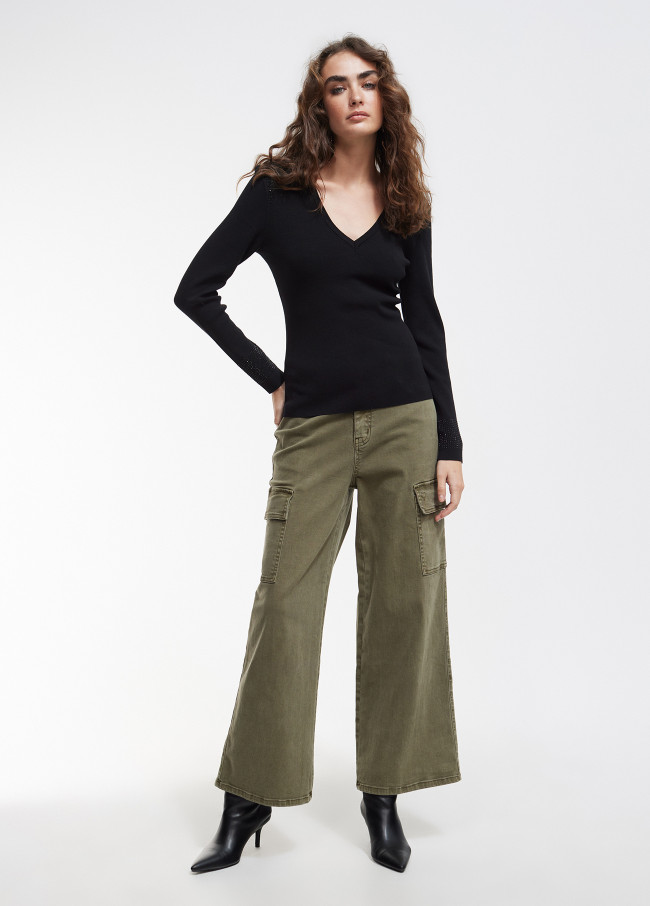 Lola Casademunt Jersey Punto Strass