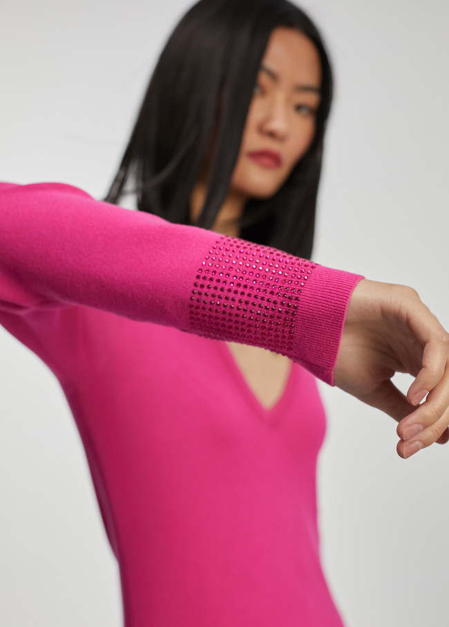 Lola Casademunt Jersey Punto Strass