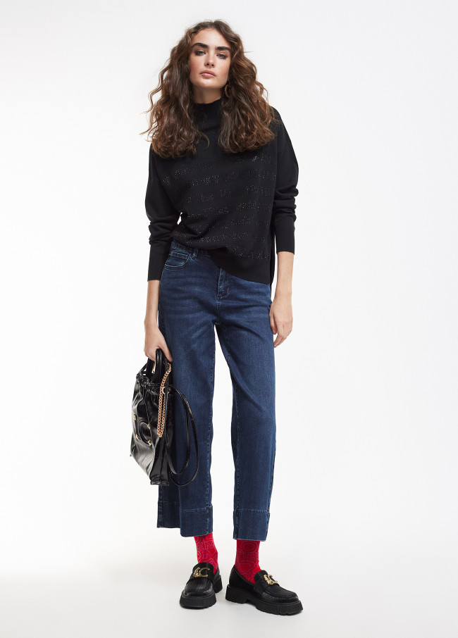 Lola Casademunt Jersey Punto Strass