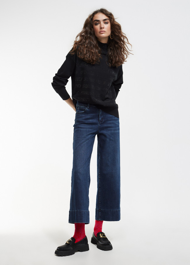 Lola Casademunt Jersey Punto Strass