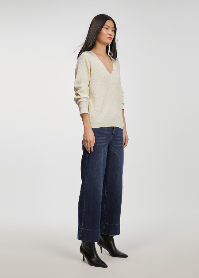 Lola Casademunt Jersey Punto Trenzado