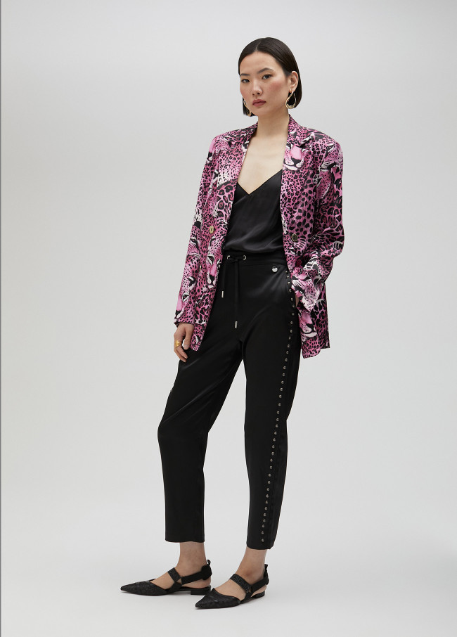 Lola Casademunt Jogger Tachas Satén