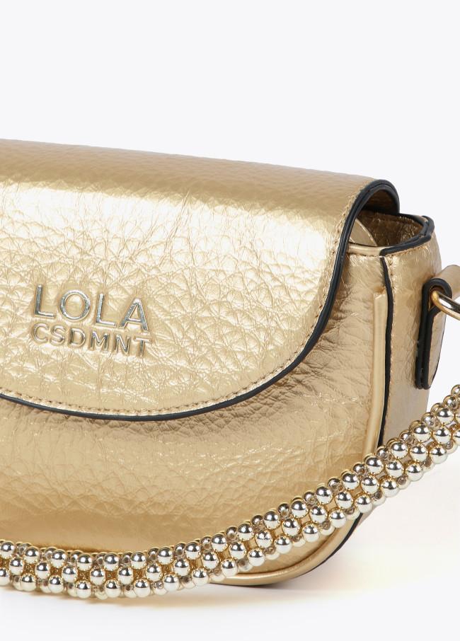 Lola Casademunt Mini Bandolera Metalizada