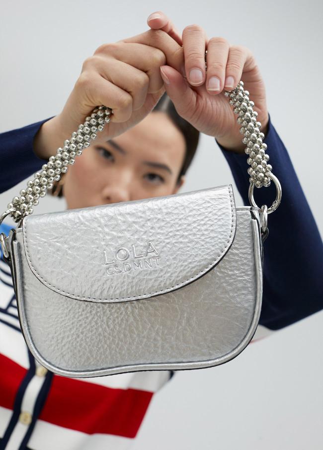 Lola Casademunt Mini Bandolera Metalizada