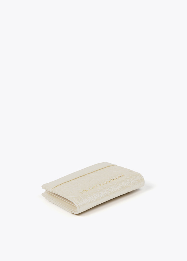 Lola Casademunt Monedero Efecto Piel Monograma