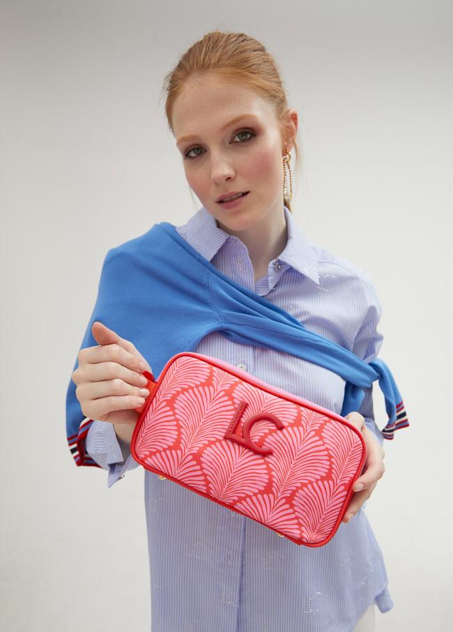 Lola Casademunt Neceser Nylon Estampado Conchas