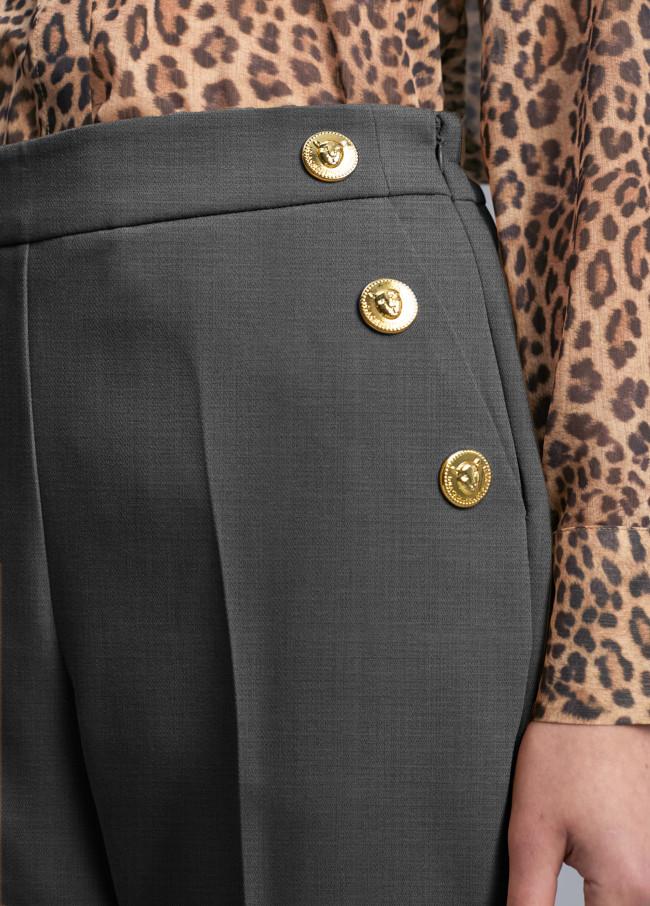 Lola Casademunt Pantalón Detalle Botones