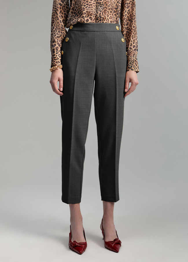 Lola Casademunt Pantalón Detalle Botones