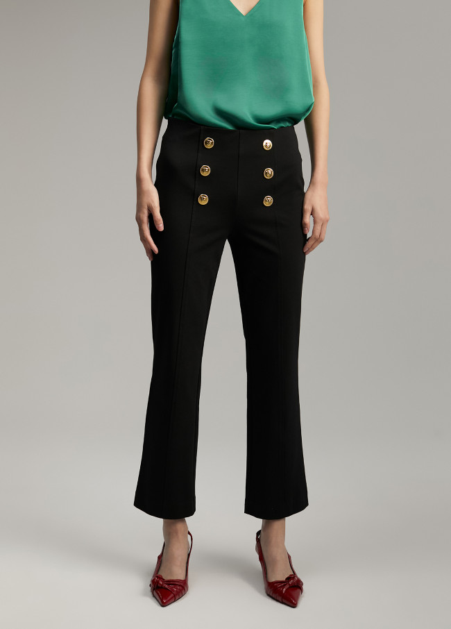 Lola Casademunt Pantalón Detalle Botones