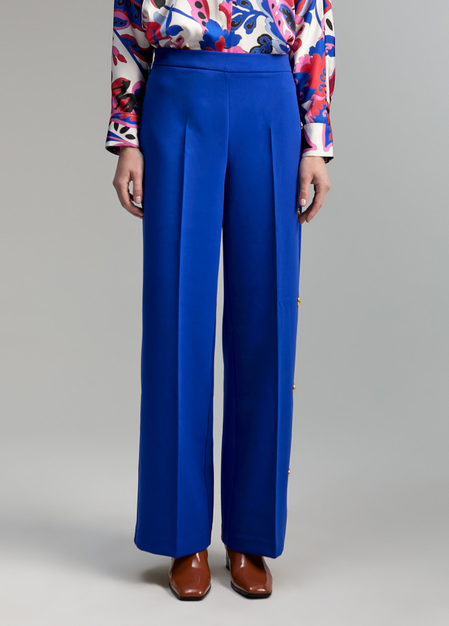 Lola Casademunt Pantalón Detalle Snaps