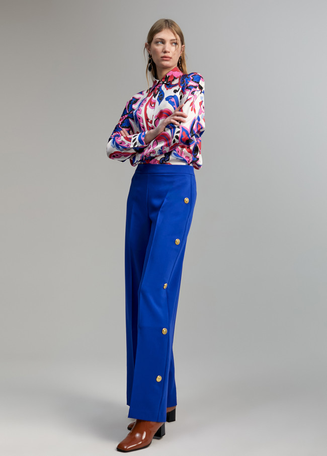 lola casademunt Pantalón detalle snaps