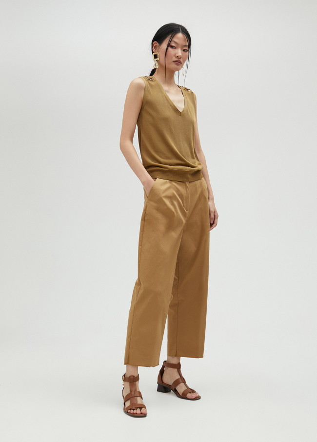 lola casademunt Pantalón en tejido sastre