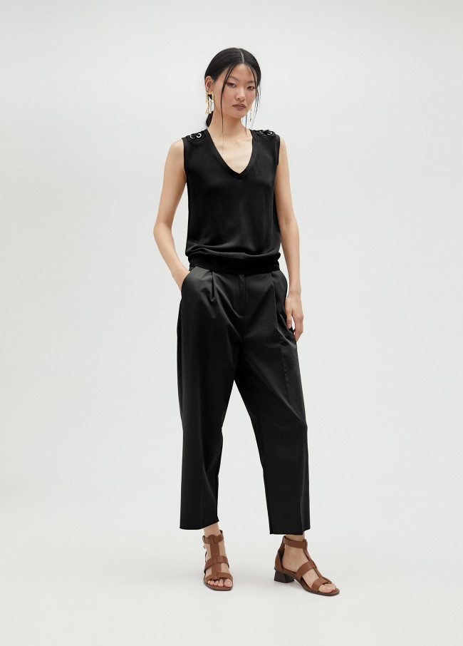 lola casademunt Pantalón en tejido sastre