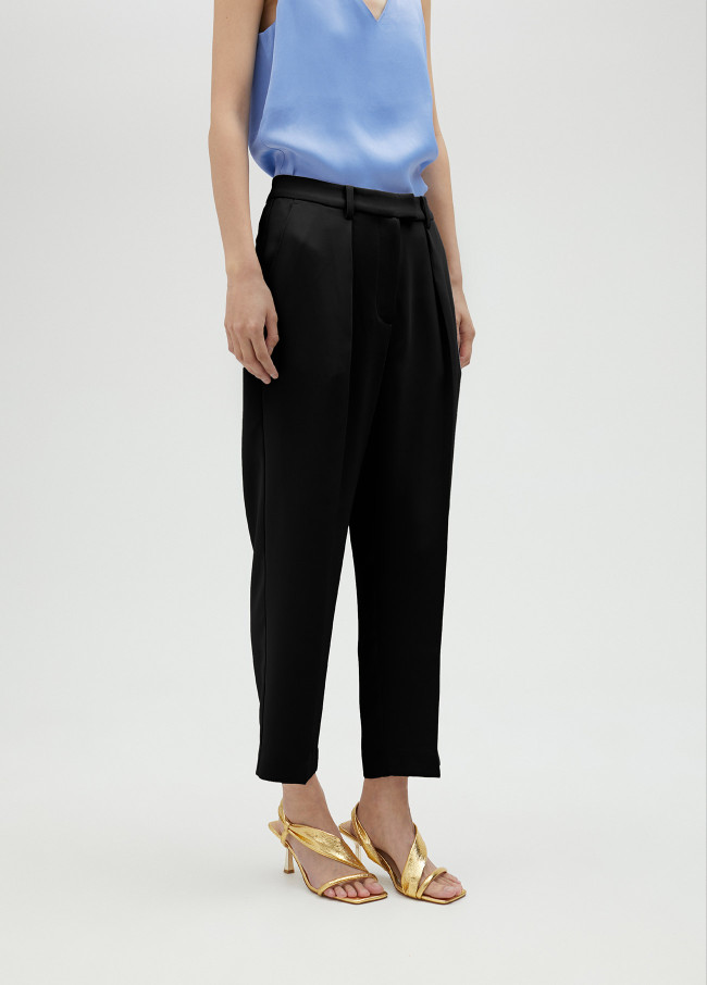 Lola Casademunt Pantalón Fluido Nude