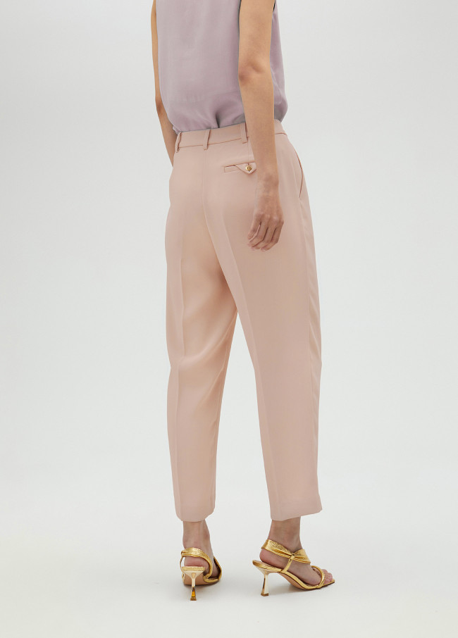 Lola Casademunt Pantalón Fluido Nude