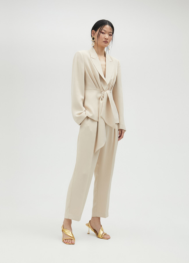 lola casademunt Pantalón fluido nude