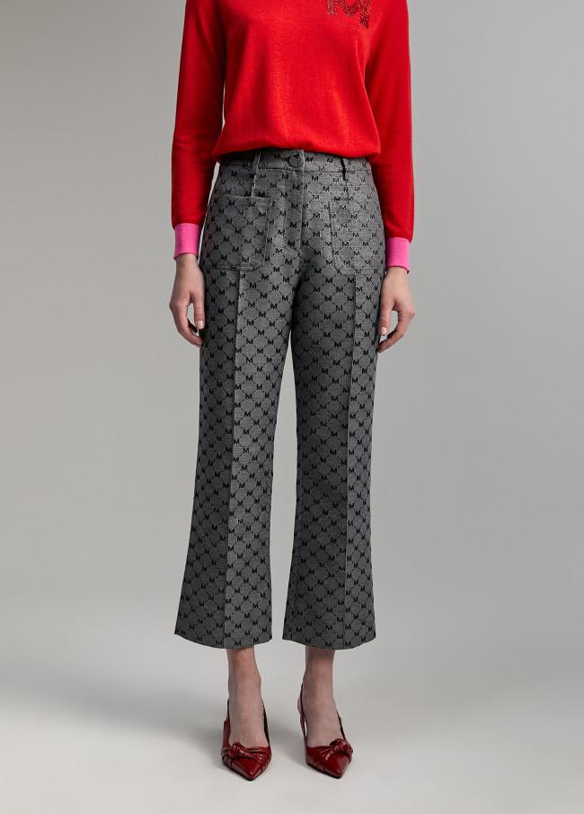 Lola Casademunt Pantalón Jacquard Monograma