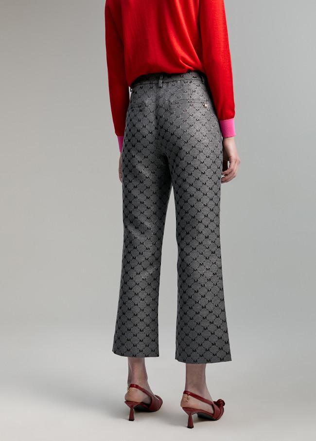 Lola Casademunt Pantalón Jacquard Monograma