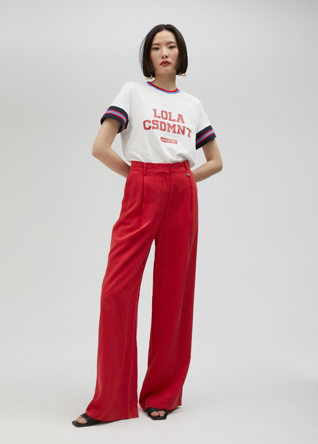 Lola Casademunt Pantalón Palazzo