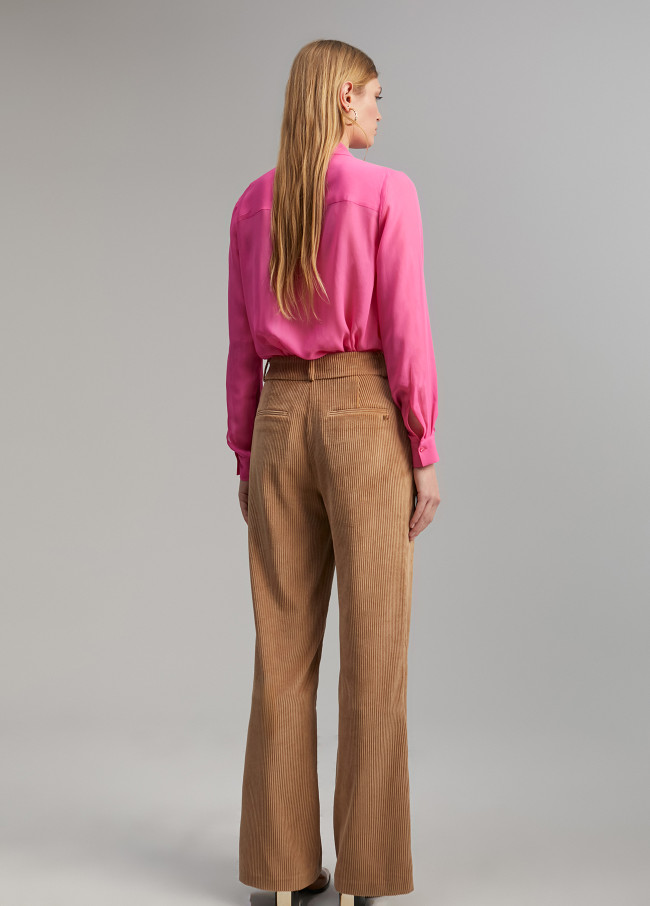 Lola Casademunt Pantalón Pana Wideleg