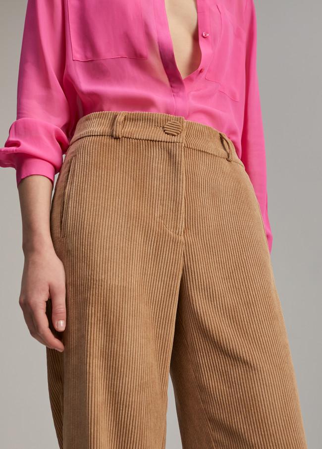 Lola Casademunt Pantalón Pana Wideleg