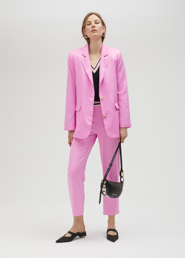 Lola Casademunt Pantalón Traje Recto