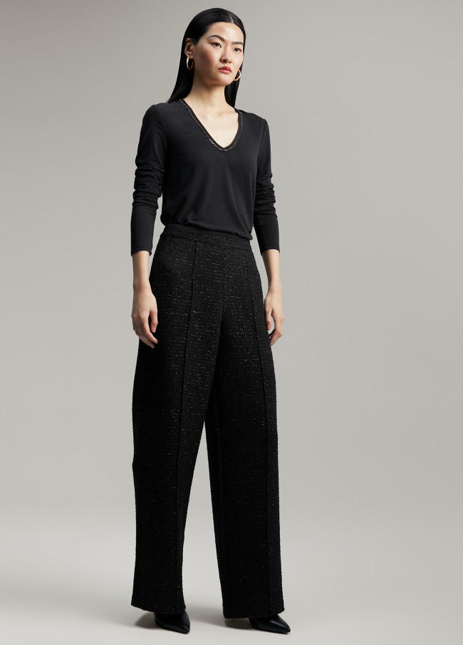 lola casademunt Pantalón tweet