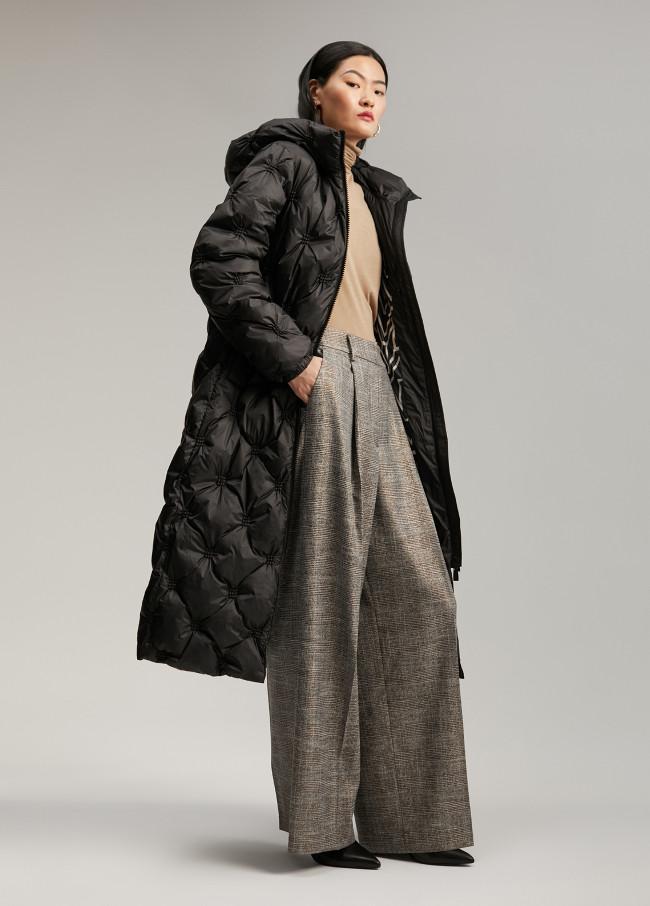 Lola Casademunt Pantalón Wideleg Cuadros