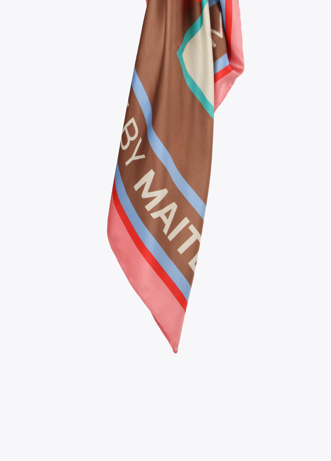 Lola Casademunt Pañuelo Satinado Maxi M