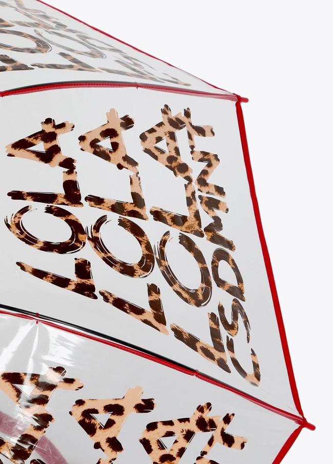 Lola Casademunt Paraguas Grande Transparente Lola