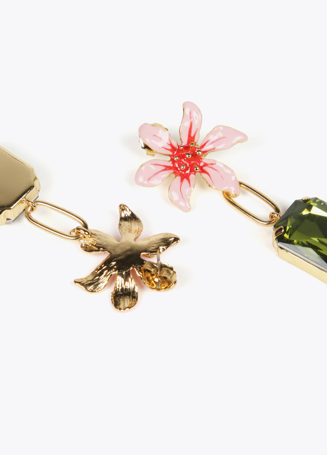 Lola Casademunt Pendiente Joya Flor