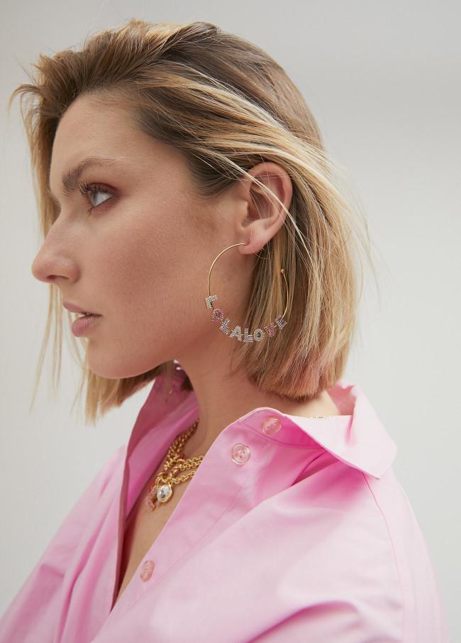 Lola Casademunt Pendientes Aro Joya Lola Love